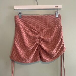 XJBoost Womens Honeycomb Athletic Workout Training‎ Gym Activewear Shorts L/XL